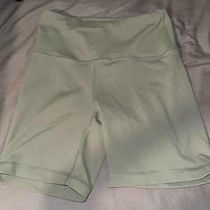 Mint Green 5in inseam Biker Shorts